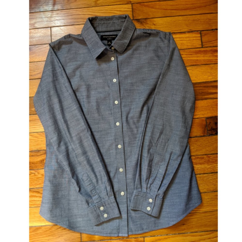 Banana Republic chambray button down